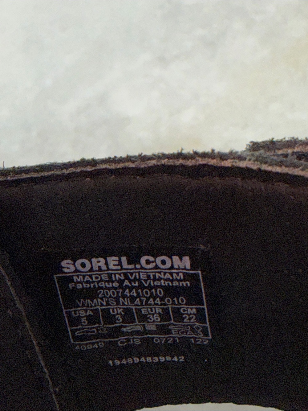 SOREL Explorer Blitz Slide Women’s Sandals Black/Moonstone Size 5 - Picture 10 of 11